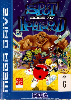 Spot Goes to Hollywood (Europe) box cover front